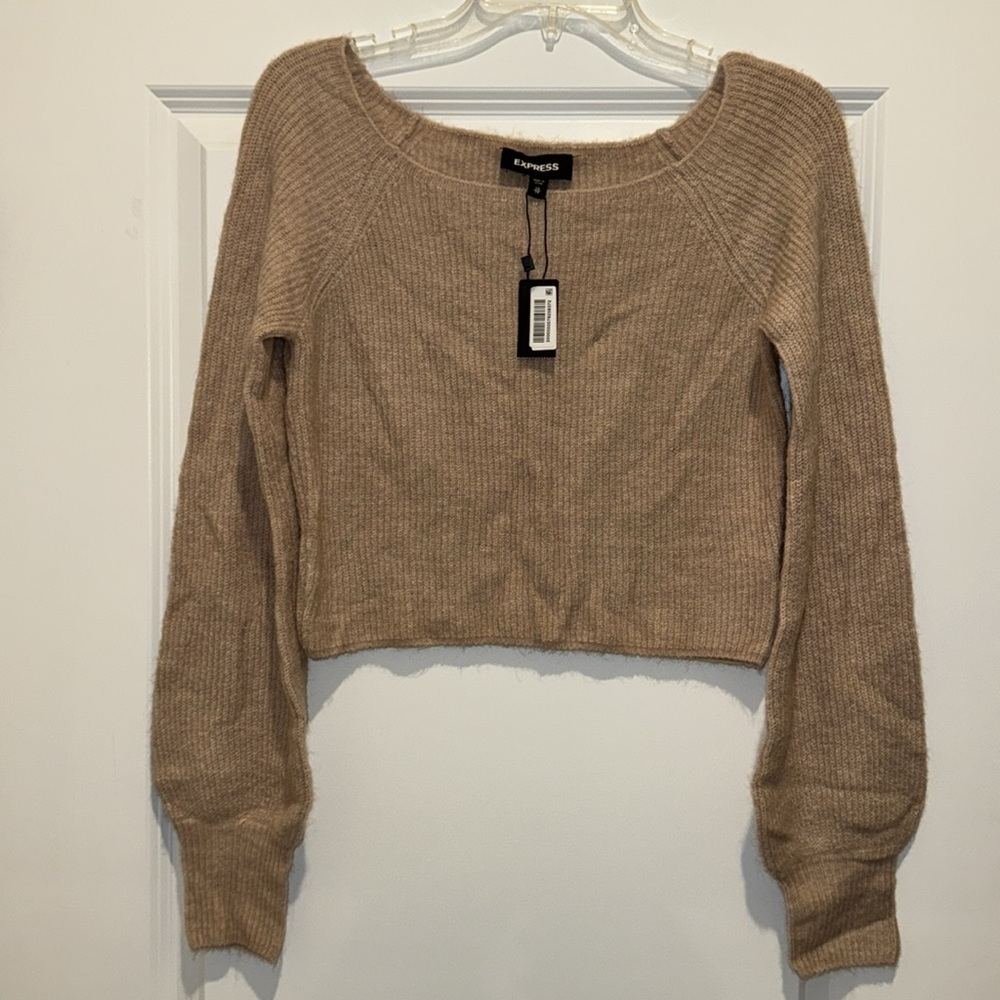 Express Tan Women's Sweater